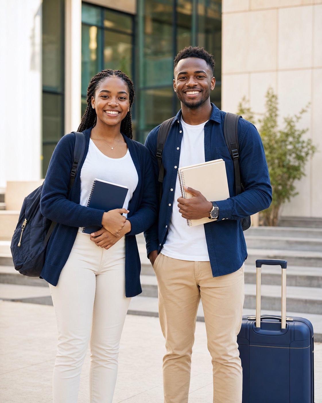 Étudiants africains accompagnés dans leur projet d’études à l’étranger